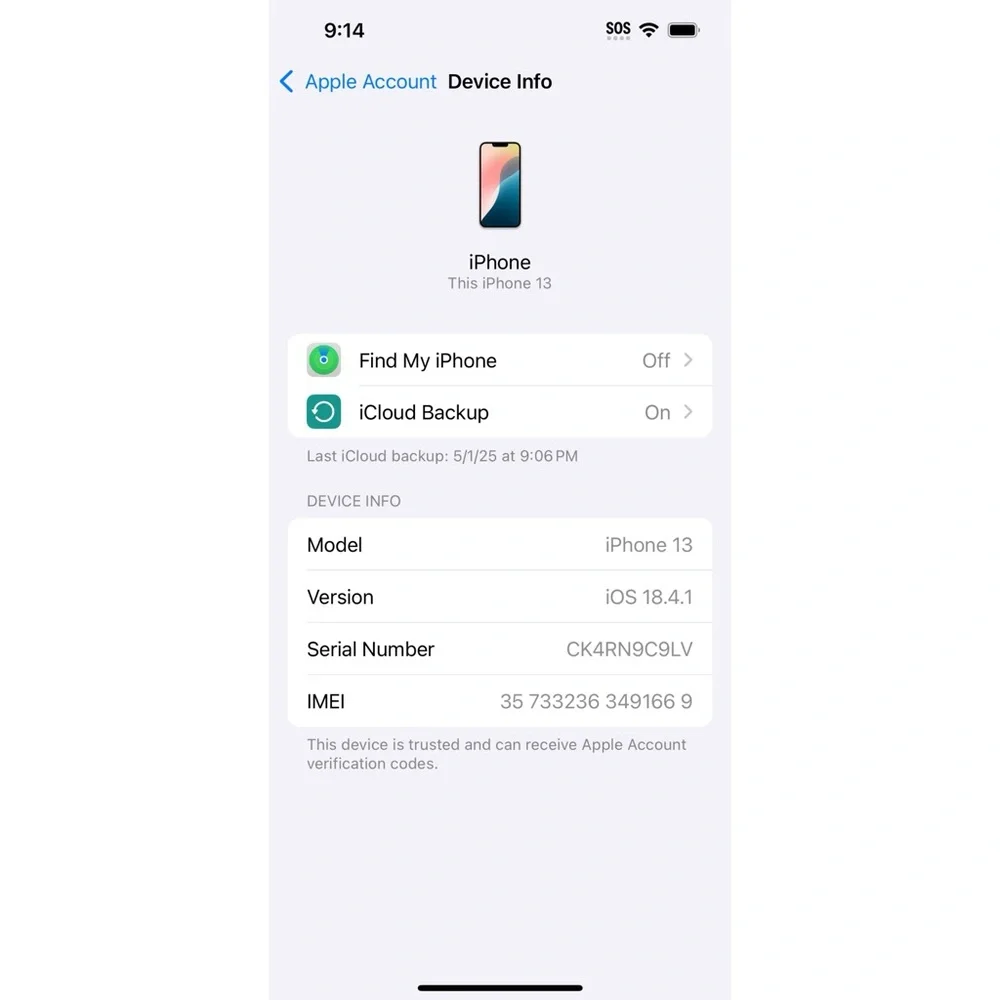 Apple iPhone 13 Rose Gold 256GB PRICE FIRM